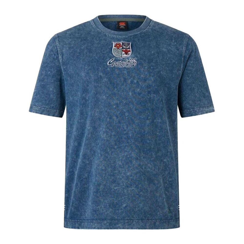 Canterbury Mens Heritage 2025 British & Irish Lions T-Shirt / Moonlight Ocean